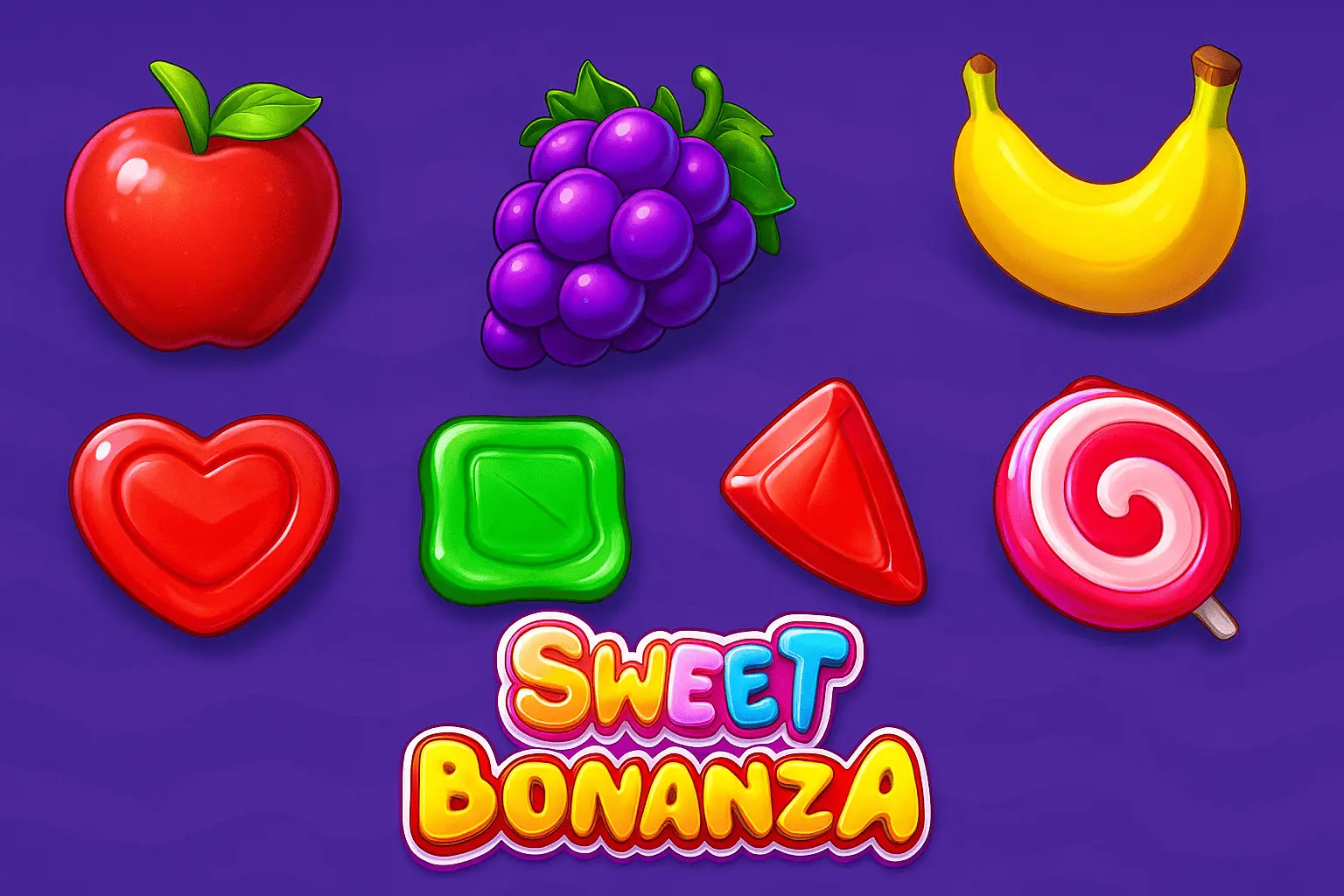 Символи в Sweet Bonanza